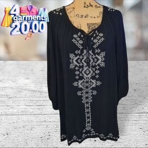 Dressbarn rayon top size 2X